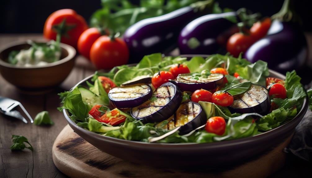 grilled veggie salad delight