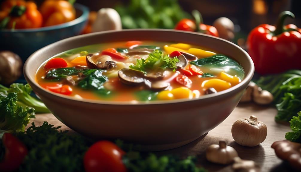 health benefits of low carb soups