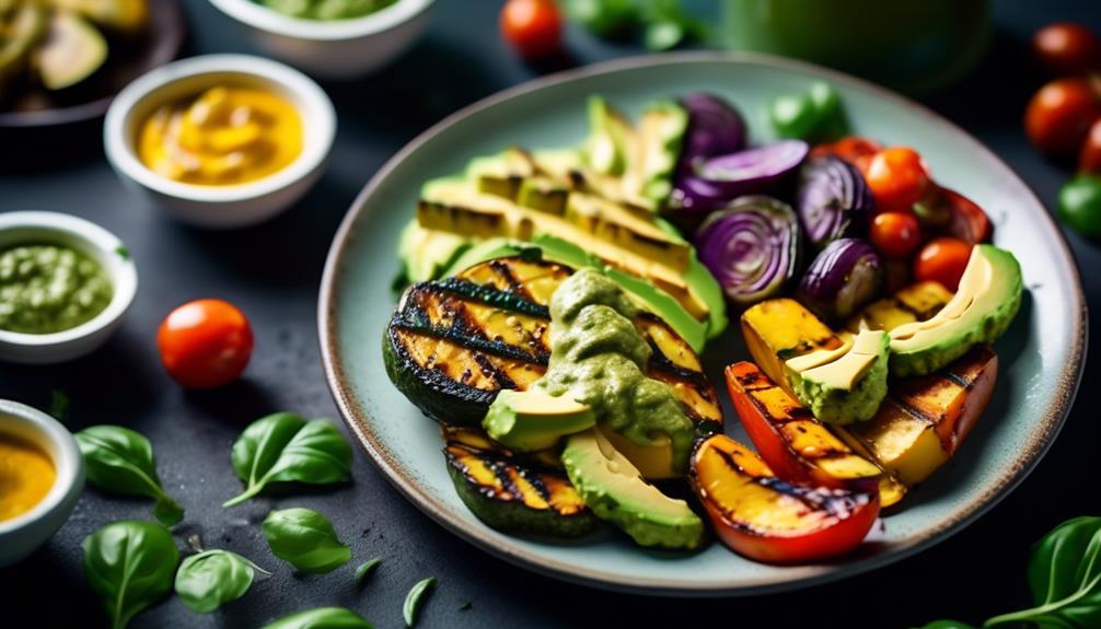 healthy and delicious plant based keto meals