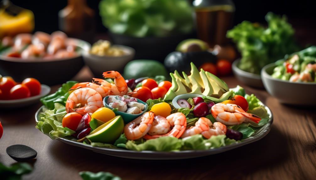 healthy and delicious seafood