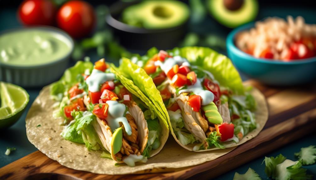 healthy chicken tacos recipe