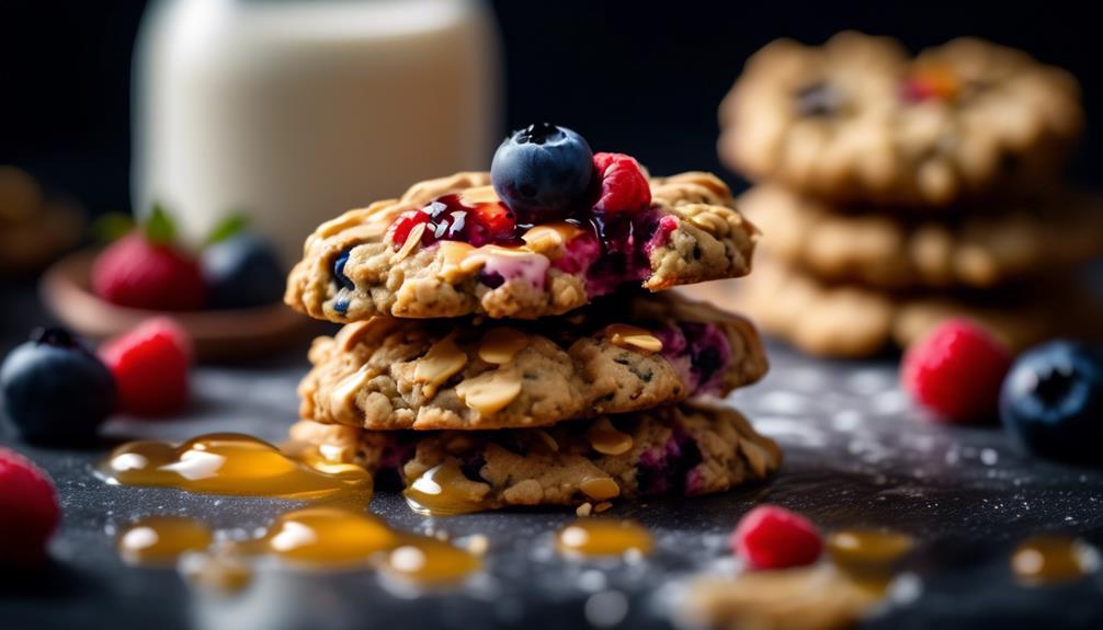 healthy cookies with greek yogurt