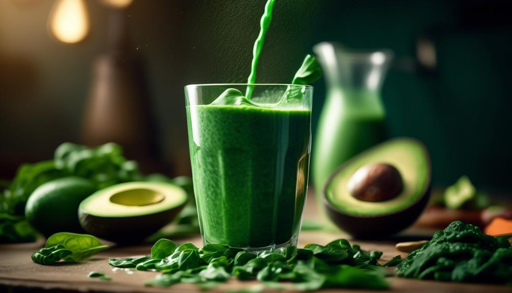 healthy green shake recipe