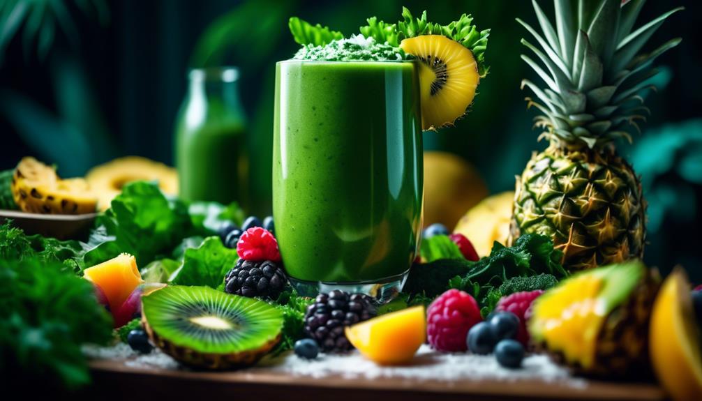 healthy green smoothie recipe