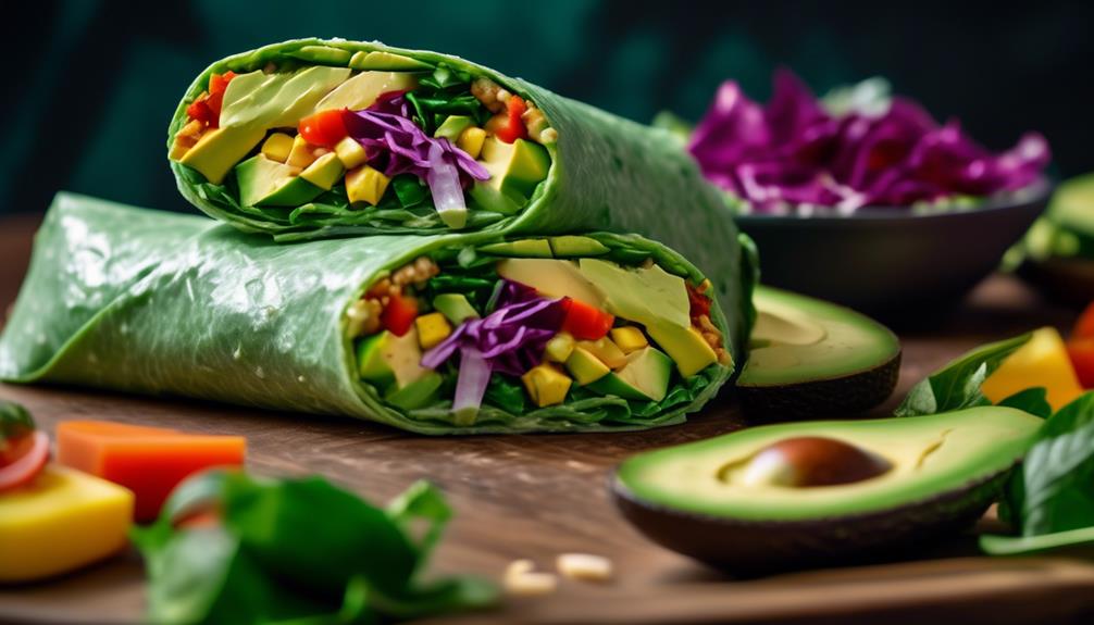 healthy green wrap recipe