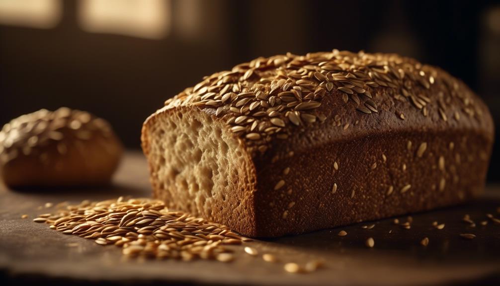 healthy homemade flaxseed bread