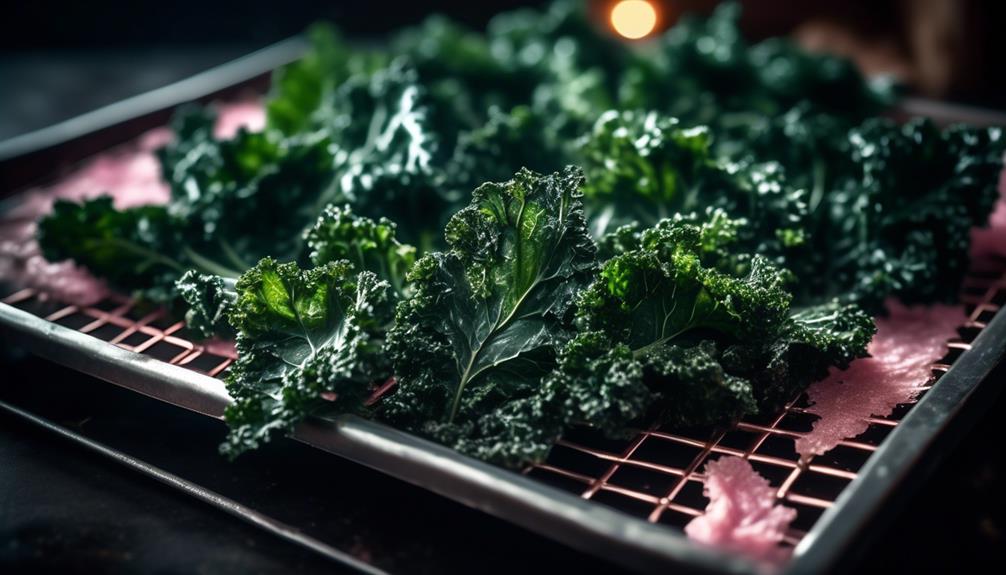 healthy homemade kale snack