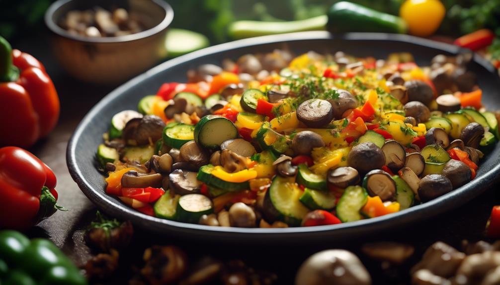 healthy low carb vegetable hash