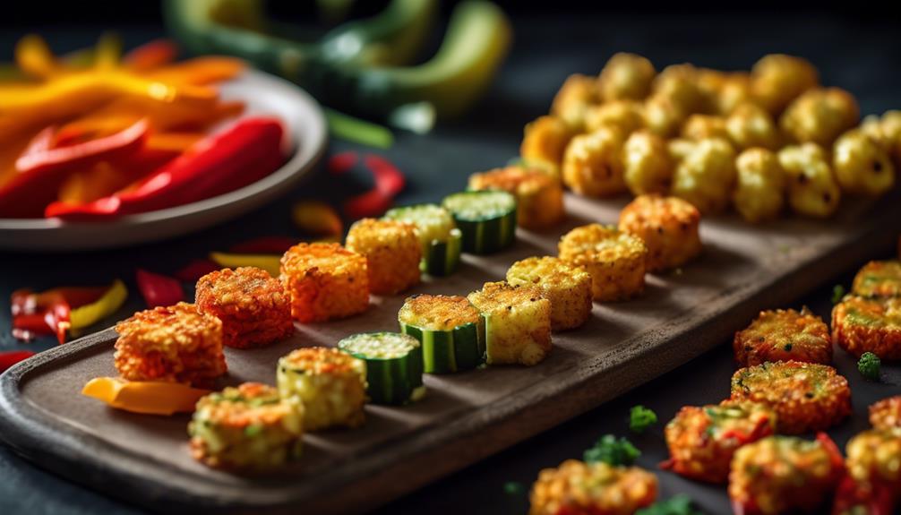 healthy low carb vegetable snacks