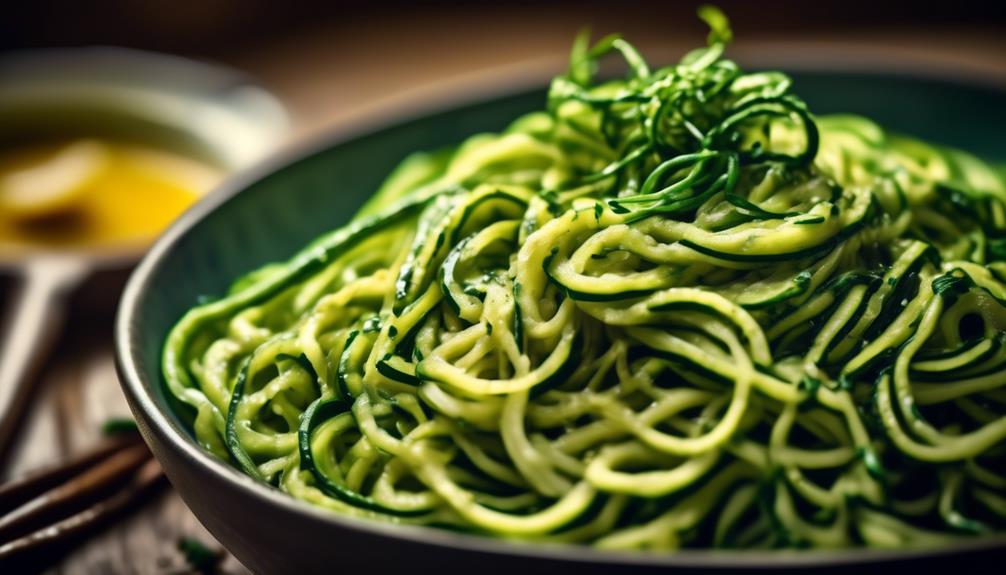 healthy noodles with coconut