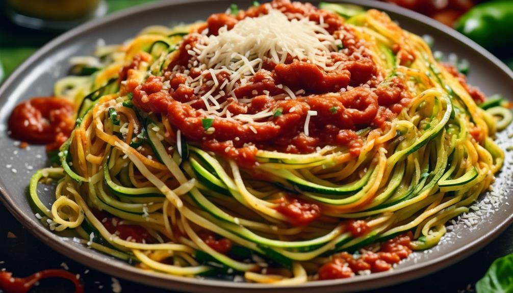 healthy vegetarian keto pasta swaps