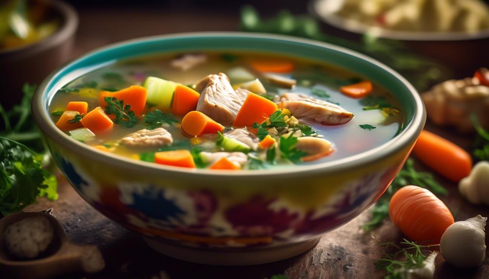 hearty chicken and vegetable soup