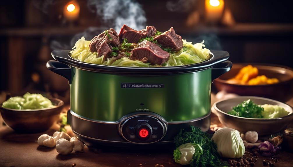 hearty stew with beef and cabbage