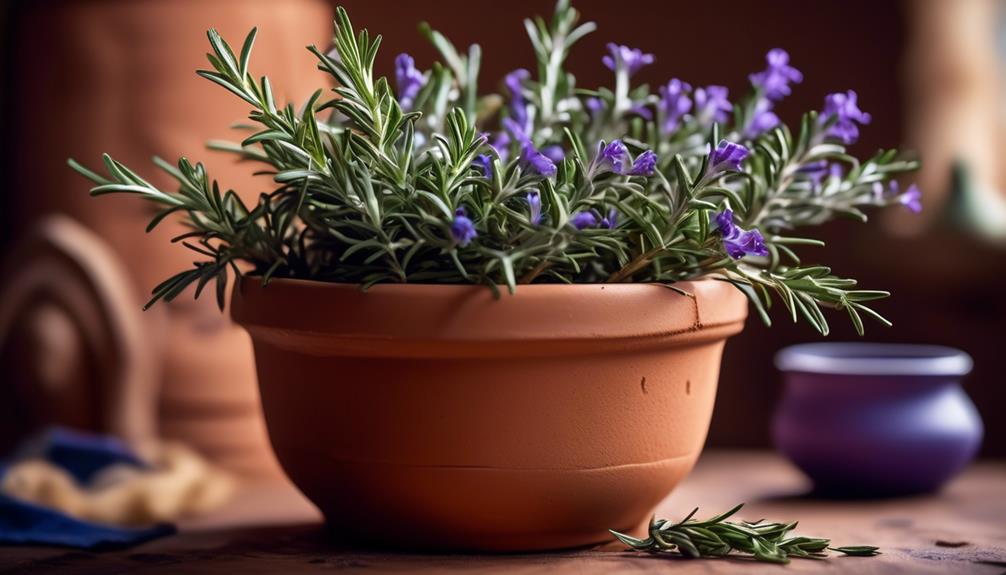 herb with fragrant leaves