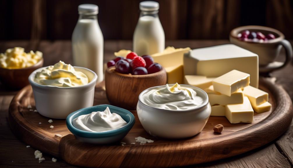 high fat dairy for keto