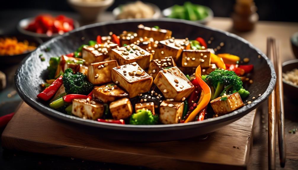 high protein vegetarian tofu dishes