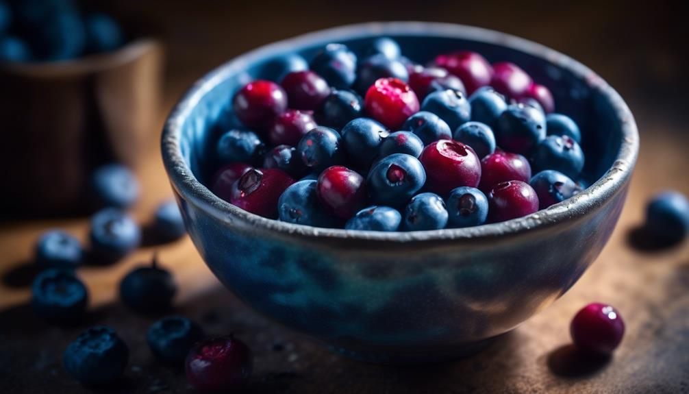 ideal keto blueberry serving