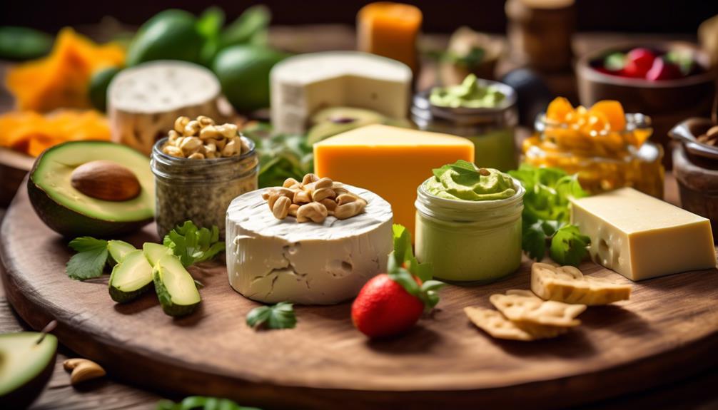 increasing nutritious fats in vegan cheese