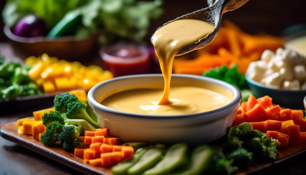 indulgent and velvety cheese sauces