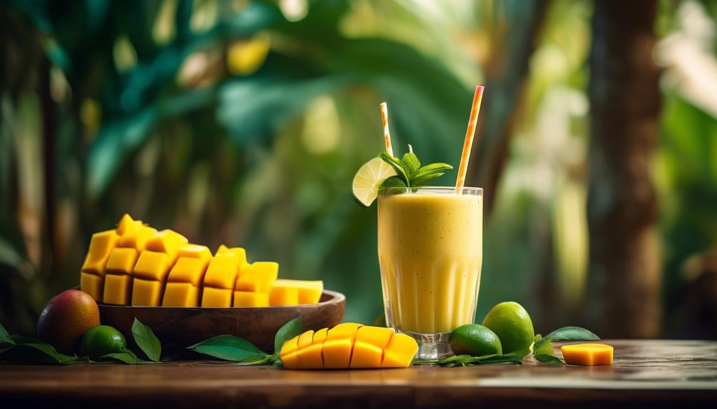 juicy tropical fruit delight