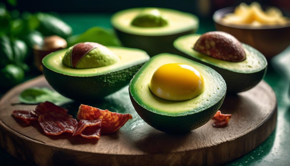 keto breakfast with nutrient rich superfood