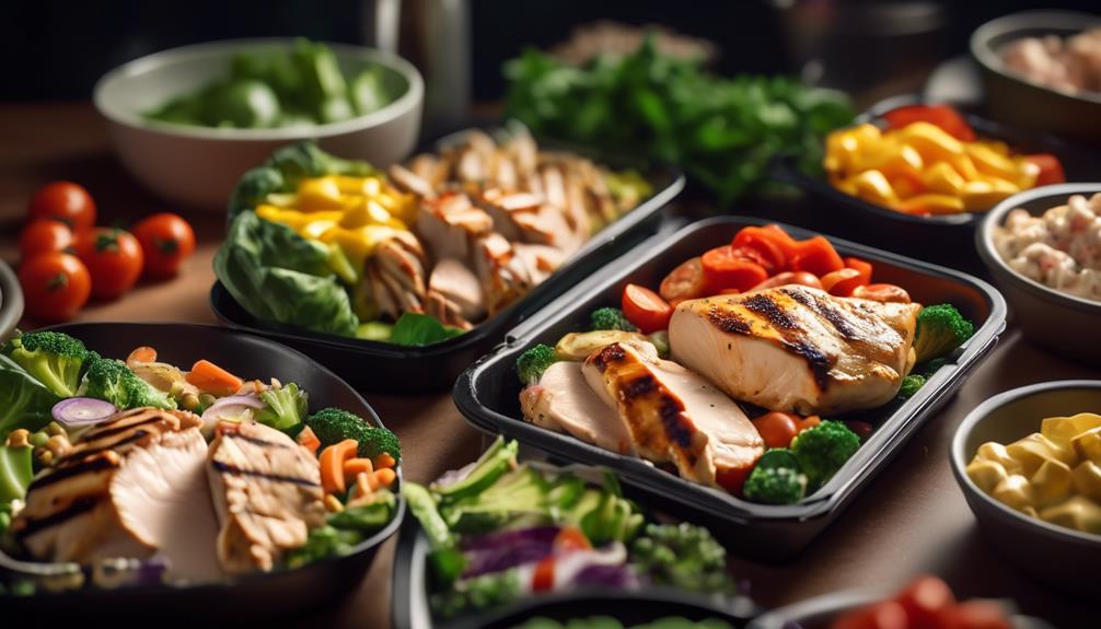 keto chicken meal prep