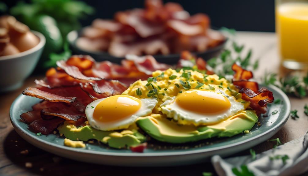 keto egg breakfast recipes