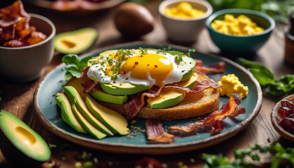 keto friendly avocado breakfast recipes