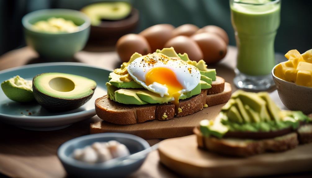 keto friendly avocado morning meals