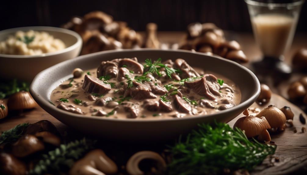 keto friendly beef stroganoff recipe