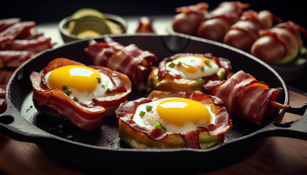 keto friendly breakfast bacon recipes