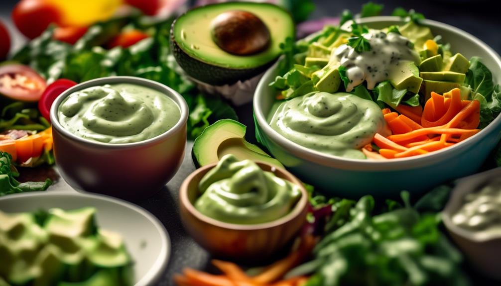 keto friendly creamy salad dressings