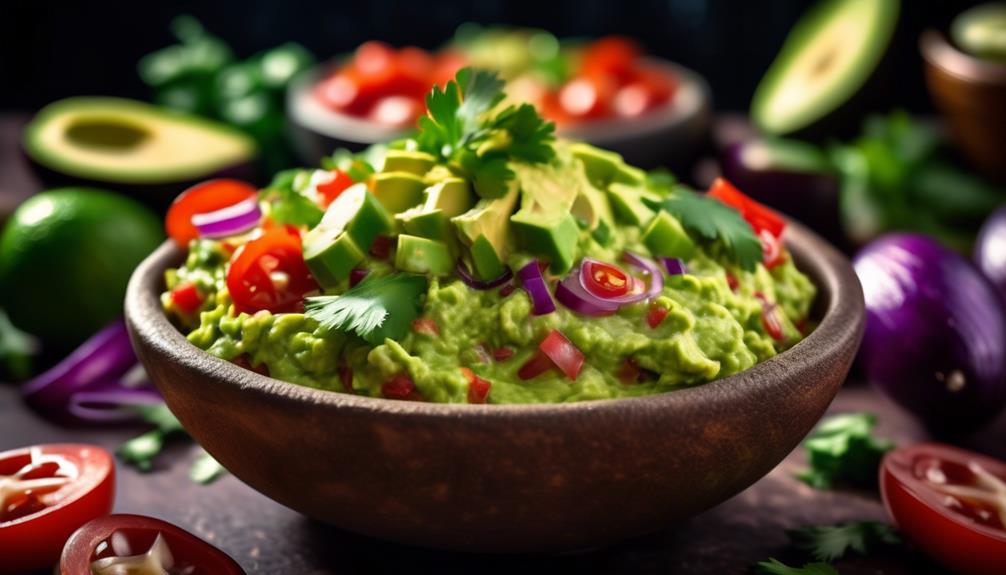 keto friendly guacamole with a kick