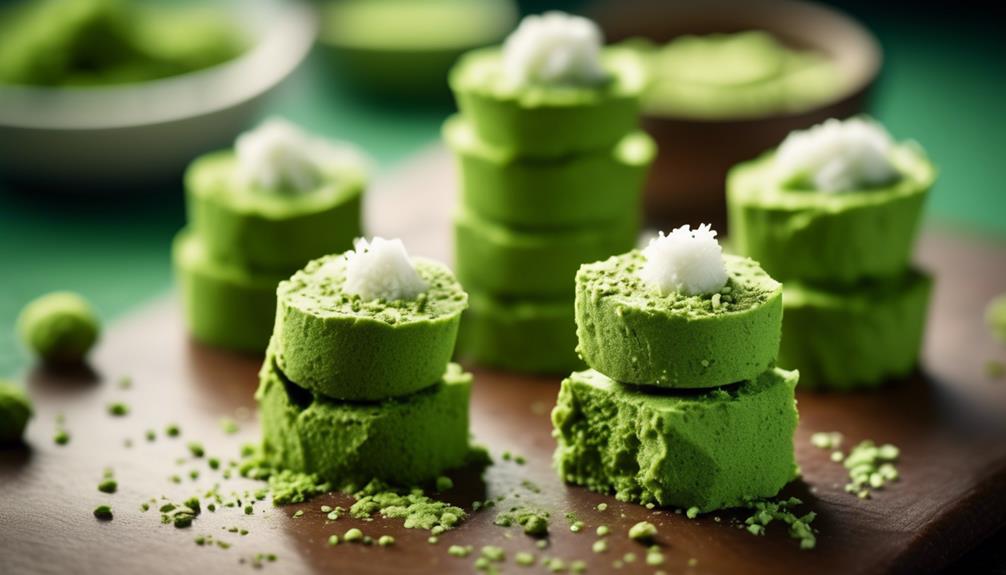 keto friendly matcha energy bites