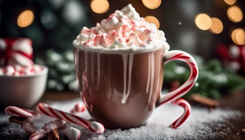 keto friendly peppermint hot cocoa