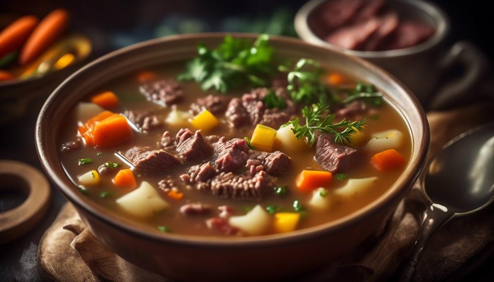 keto soup with beef