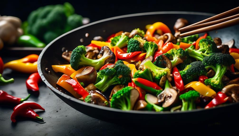 keto stir fries with broccoli