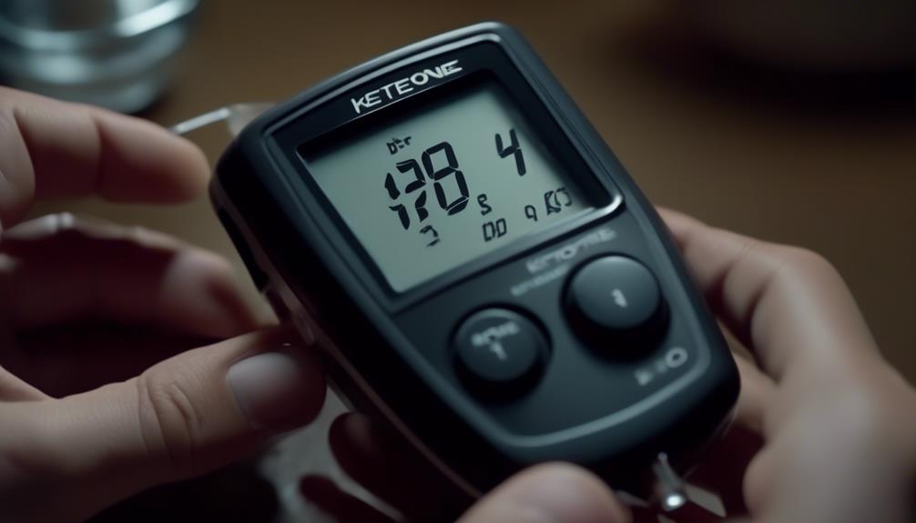 ketone monitoring for blood sugar optimization