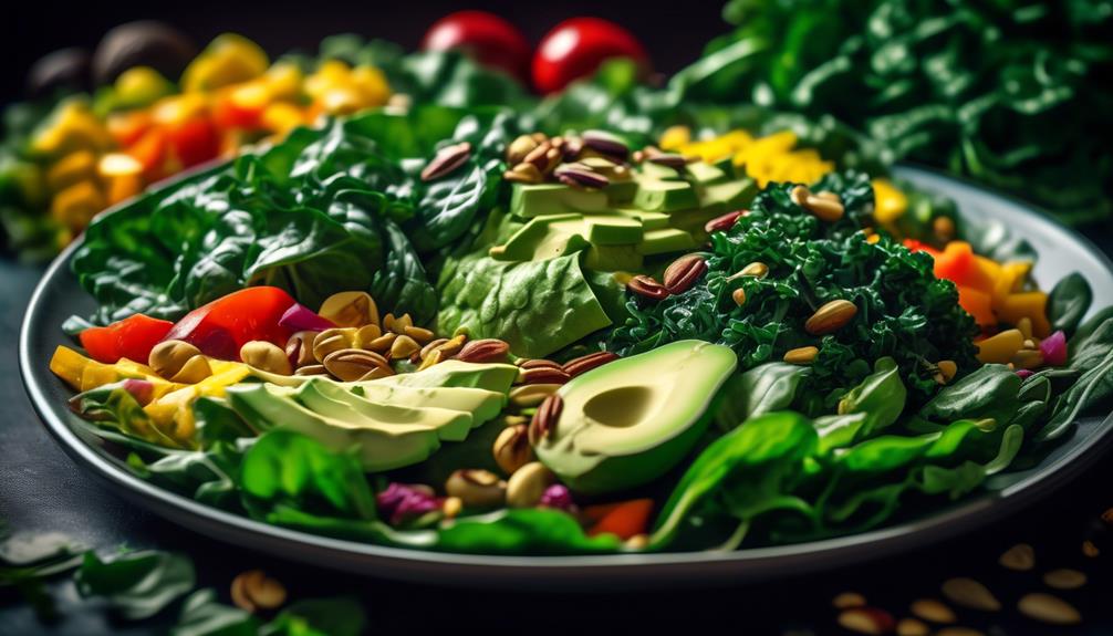 leafy greens aid weight loss