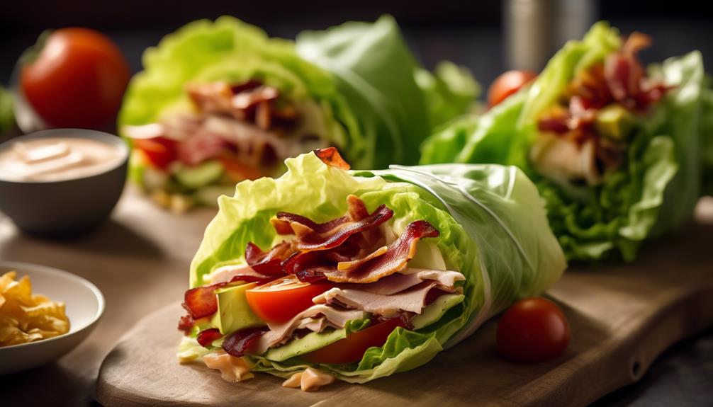 lettuce wraps with turkey