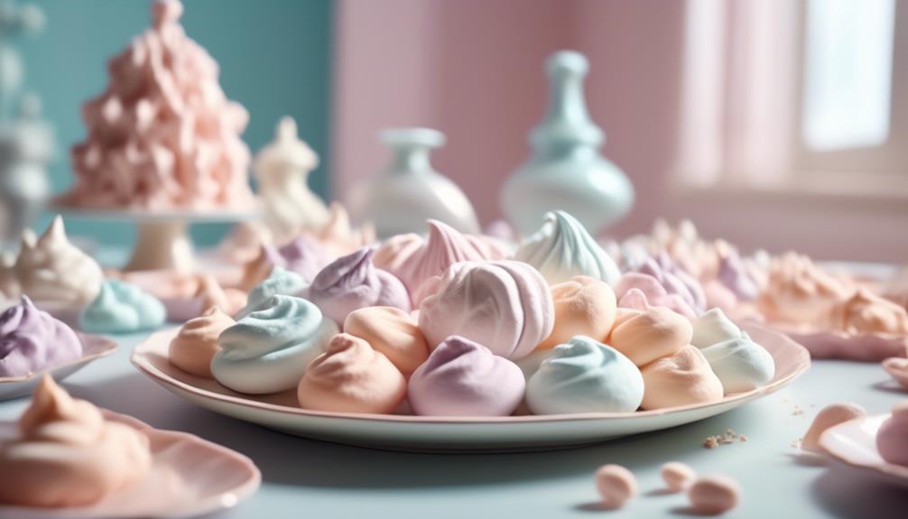 light and fluffy meringues