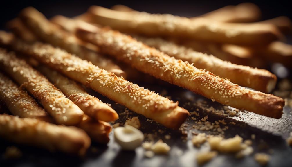 low carb breadstick recipe with garlic and parmesan