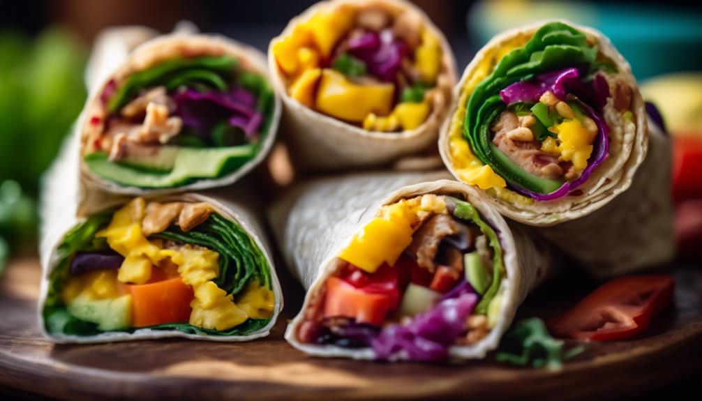 low carb breakfast wrap ideas