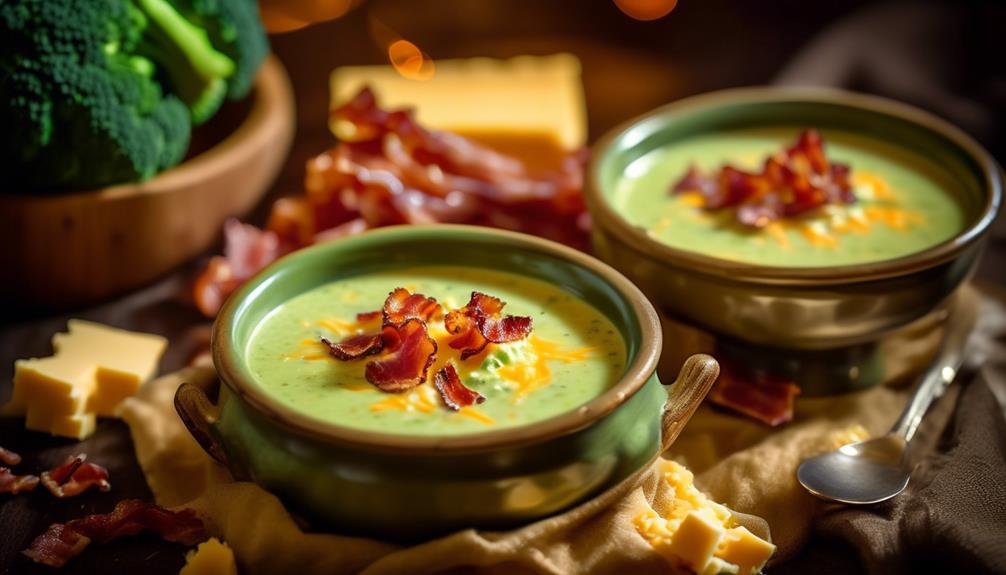 low carb broccoli cheddar soup