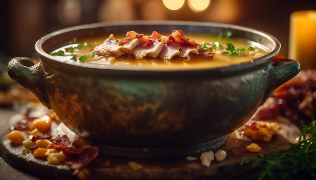 low carb chicken and bacon soup