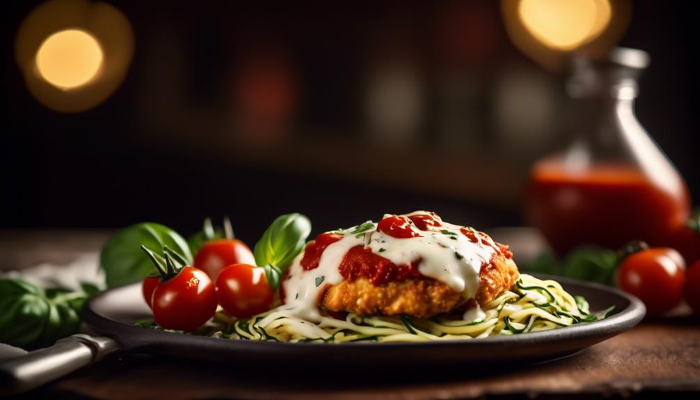 low carb chicken parmesan recipe