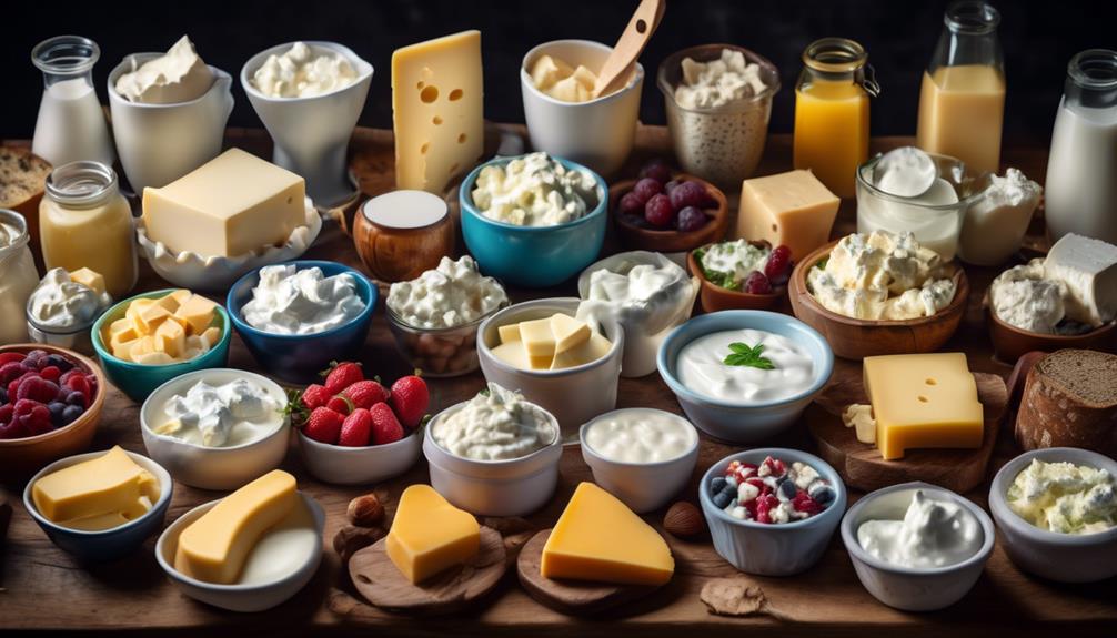 low carb dairy products for keto