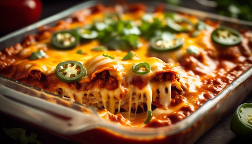 low carb enchilada casserole recipe