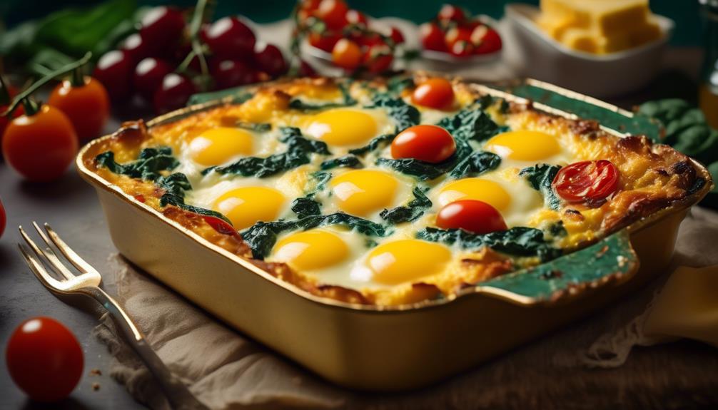 low carb keto breakfast casserole