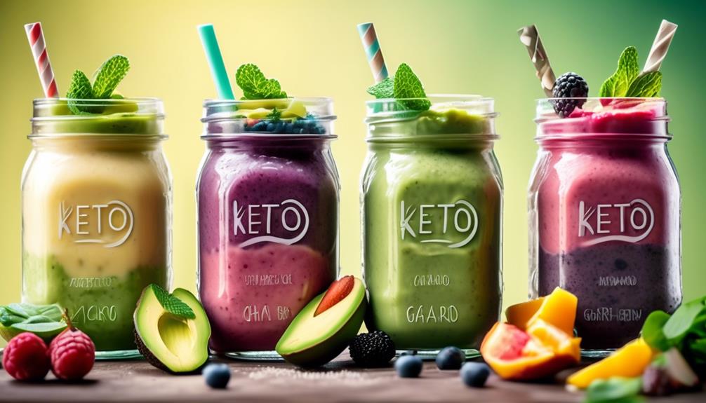 low carb keto smoothie recipes